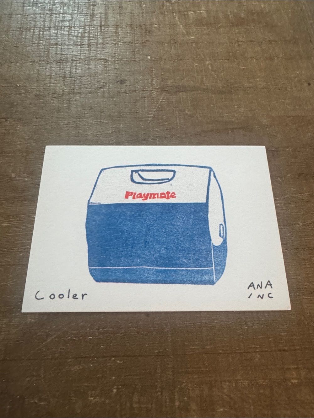 Inciardi - Cooler - Mini Print